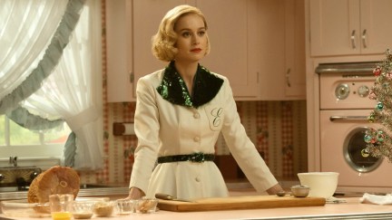 Brie Larson as Elizabeth in Lessons in Chemistry