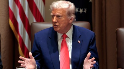 trump talking with his hands