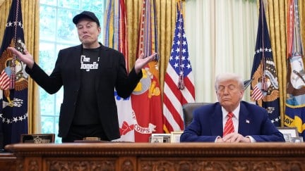 trump and elon
